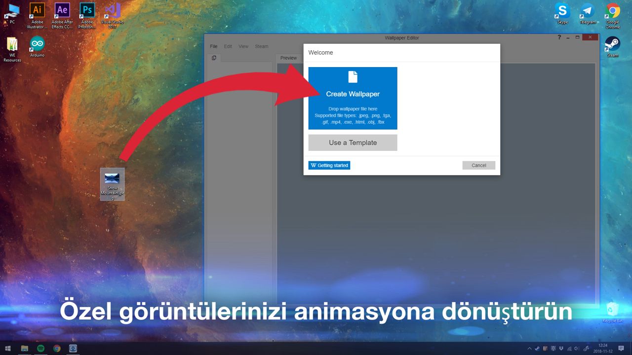 Wallpaper Engine ekran görüntüsü 4