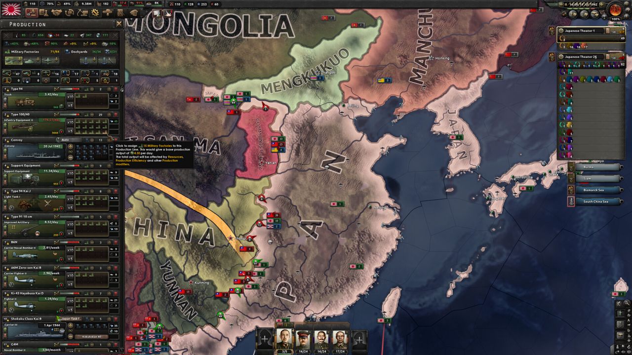 Hearts of Iron IV ekran görüntüsü 3