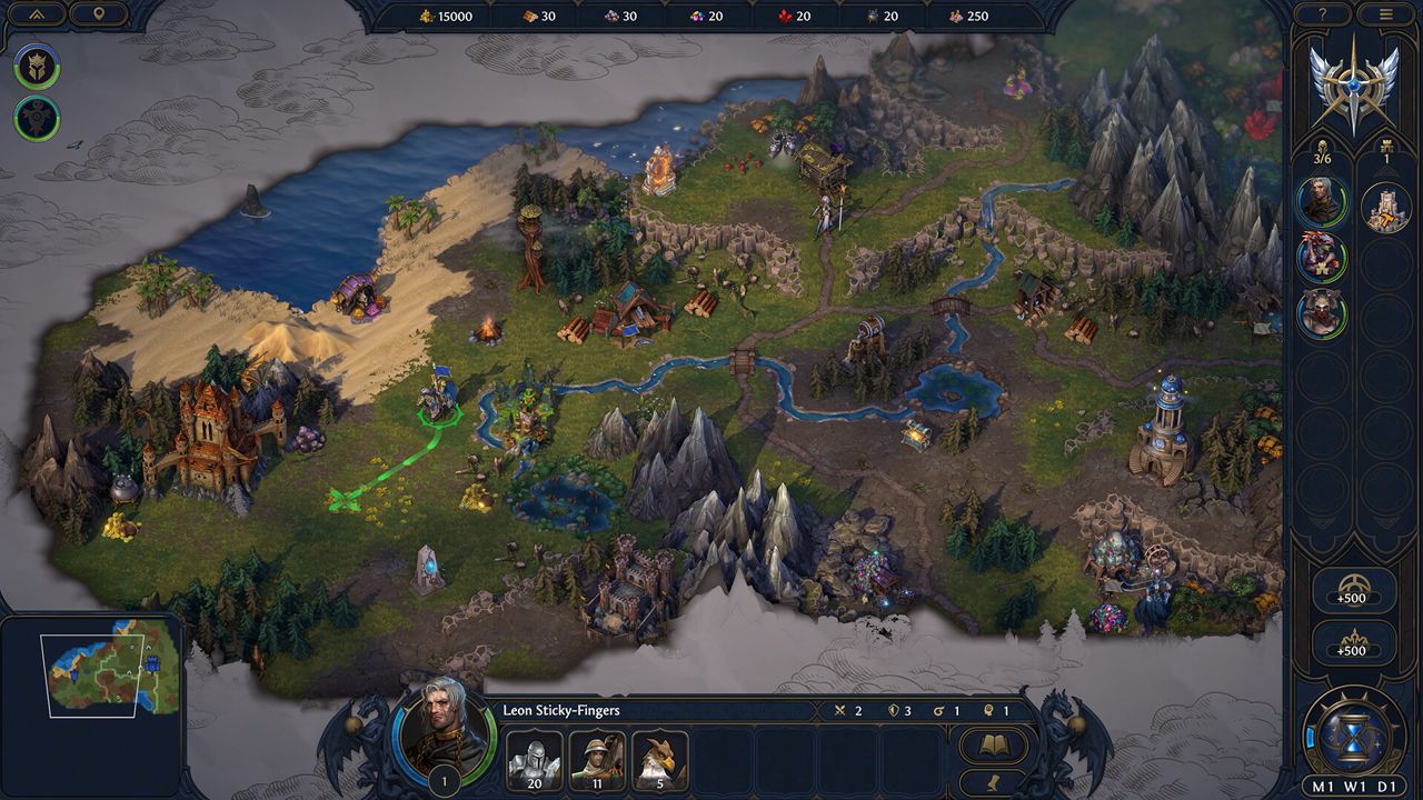 Heroes of Might and Magic: Olden Era ekran görüntüsü 1