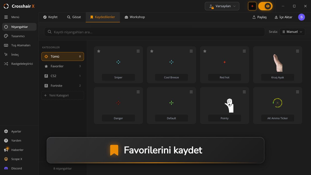 Crosshair X ekran görüntüsü 2