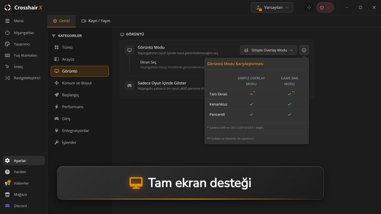 Crosshair X ekran görüntüsü 6