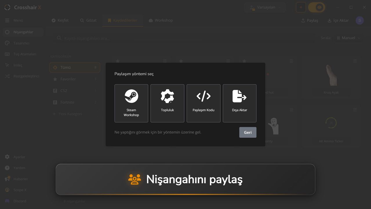Crosshair X ekran görüntüsü 7