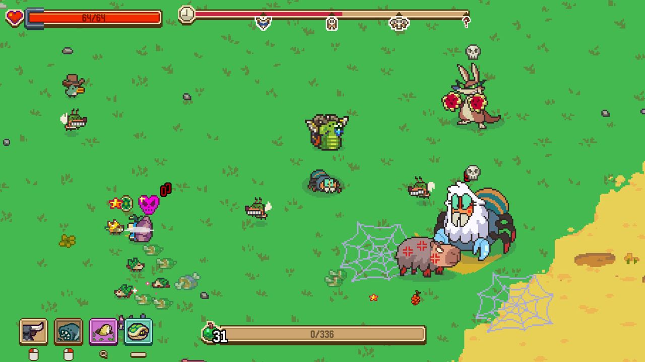 Everything is Crab: The Animal Evolution Roguelite ekran görüntüsü 0