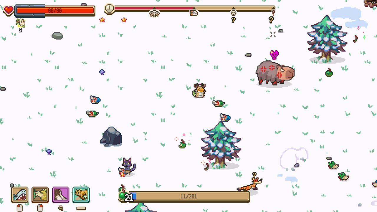 Everything is Crab: The Animal Evolution Roguelite ekran görüntüsü 3