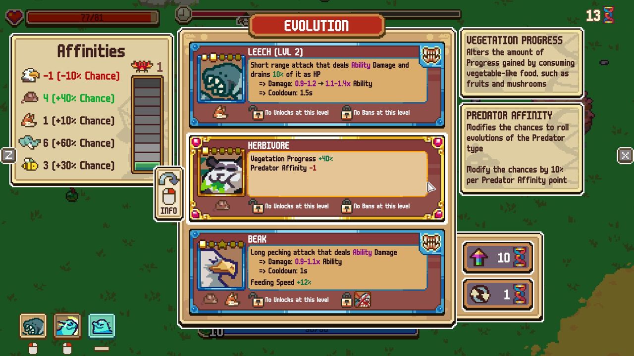 Everything is Crab: The Animal Evolution Roguelite ekran görüntüsü 5