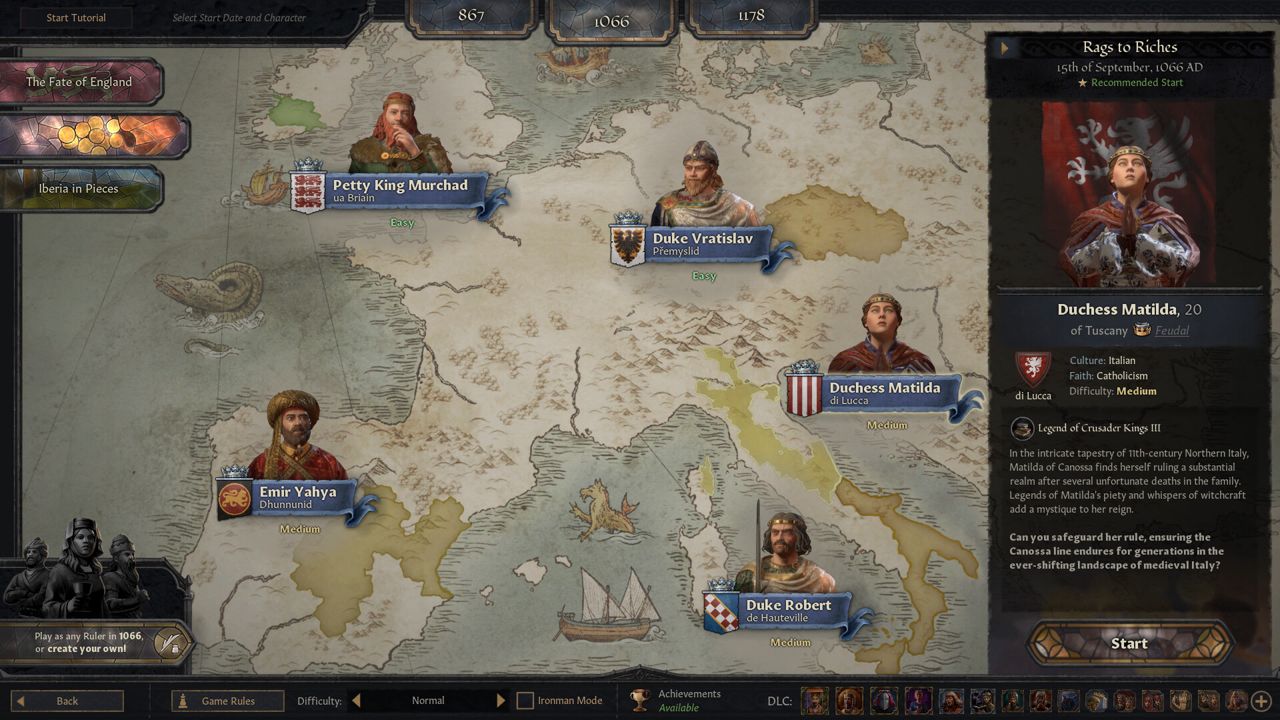 Crusader Kings III ekran görüntüsü 1