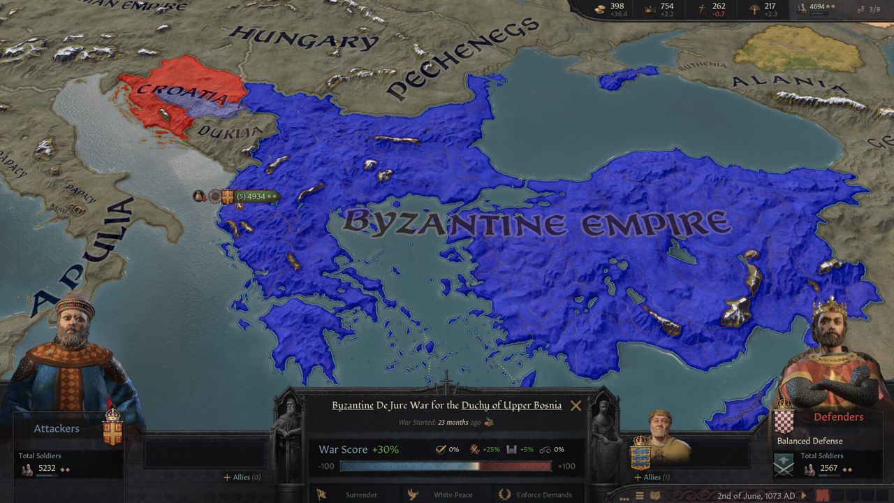 Crusader Kings III ekran görüntüsü 2