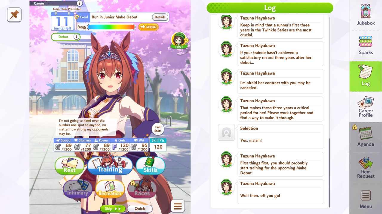 Umamusume: Pretty Derby ekran görüntüsü 4