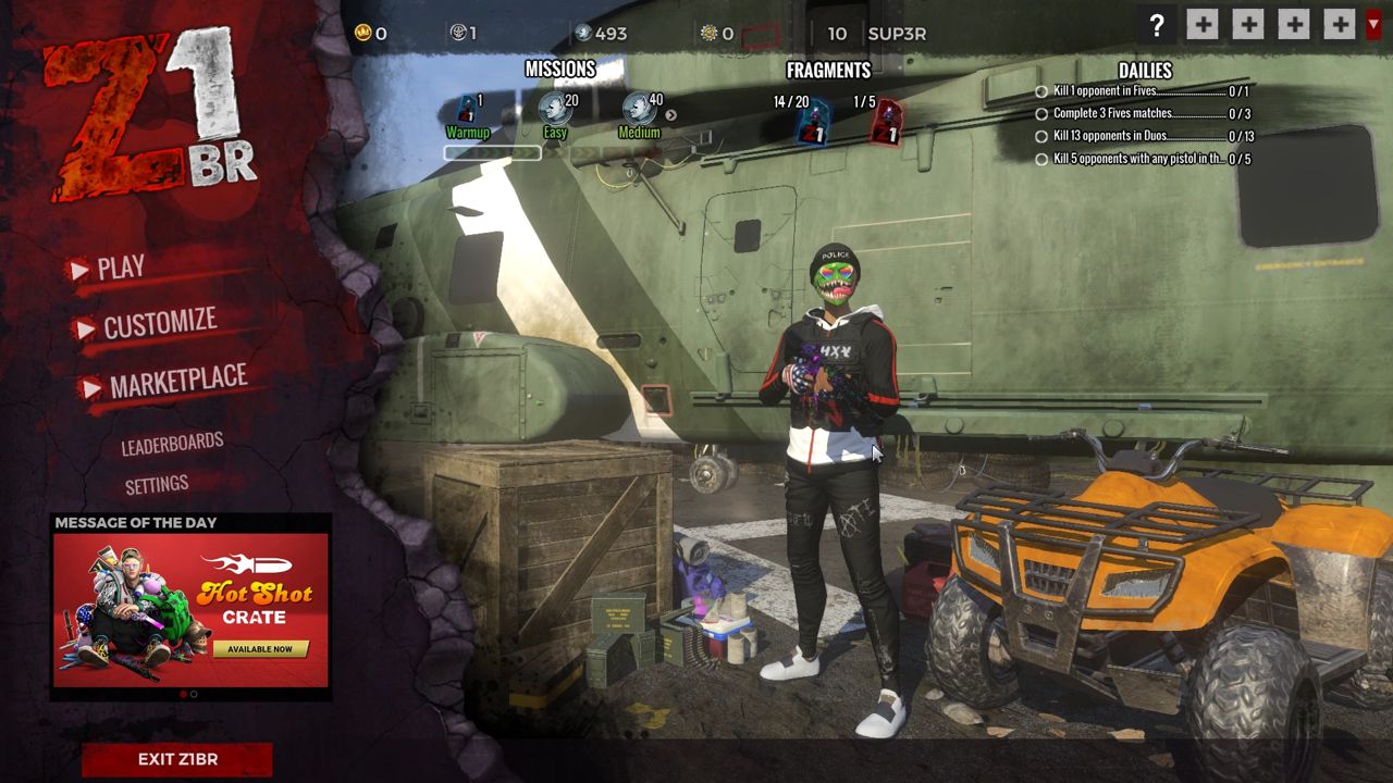 Z1 Battle Royale ekran görüntüsü 0