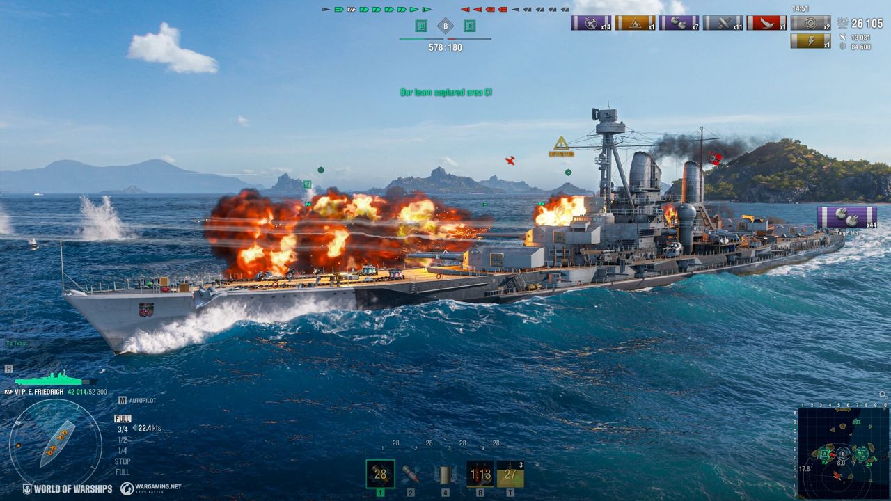 World of Warships ekran görüntüsü 0