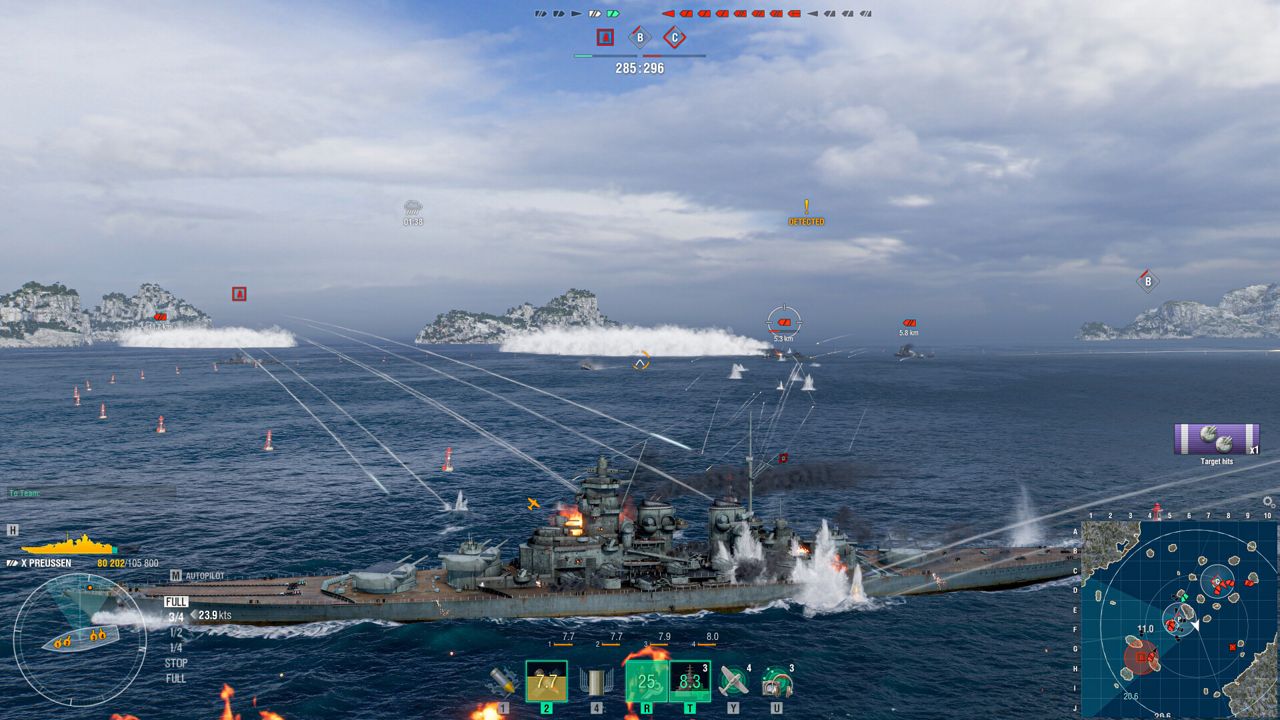 World of Warships ekran görüntüsü 2