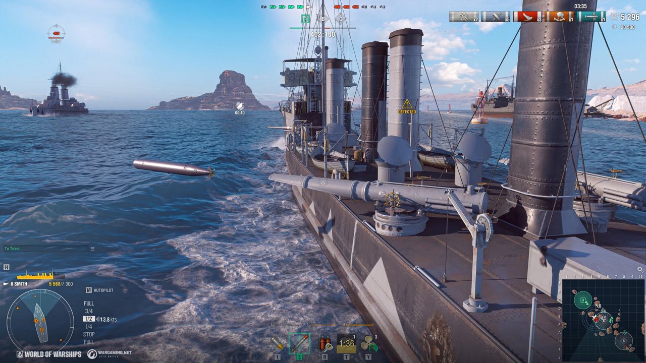World of Warships ekran görüntüsü 4