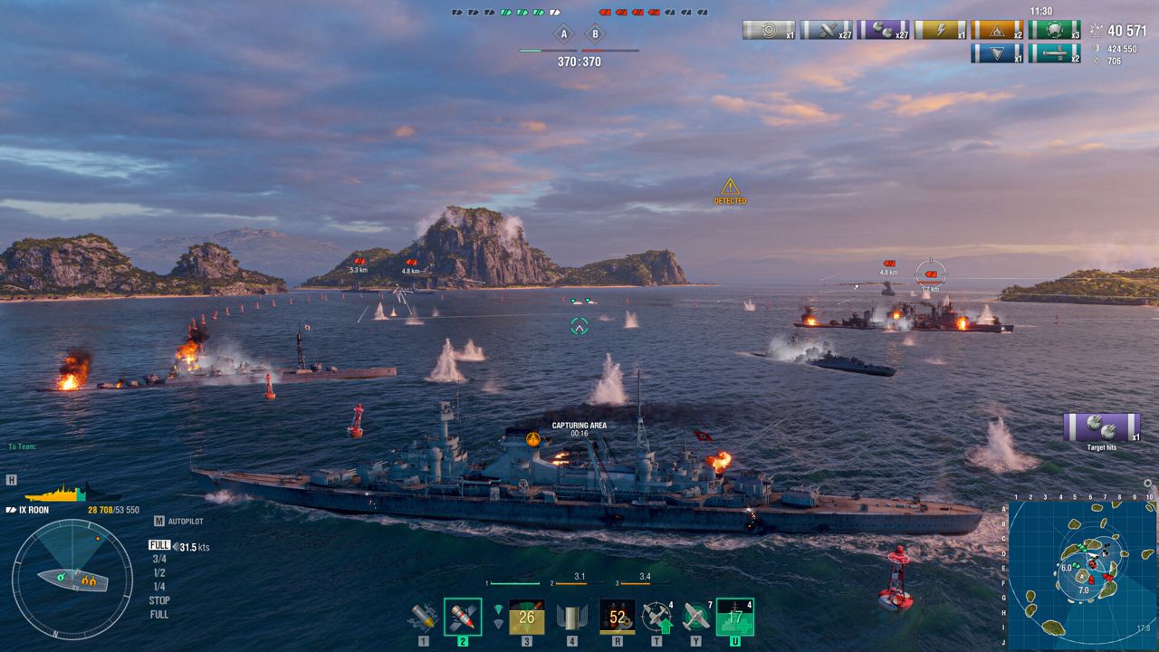 World of Warships ekran görüntüsü 5
