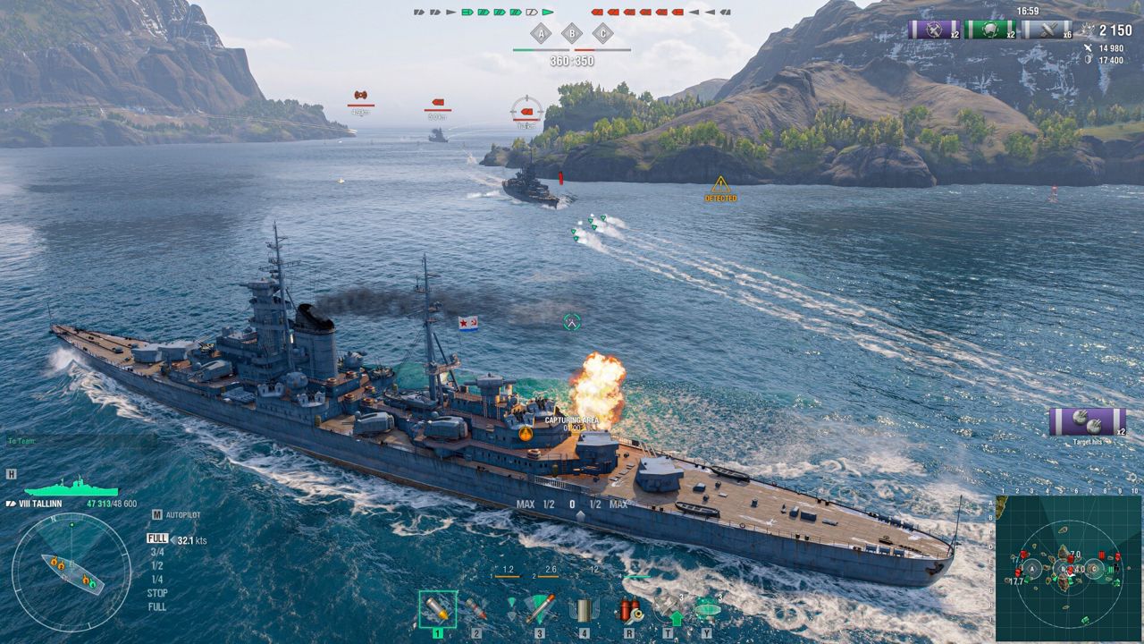 World of Warships ekran görüntüsü 6