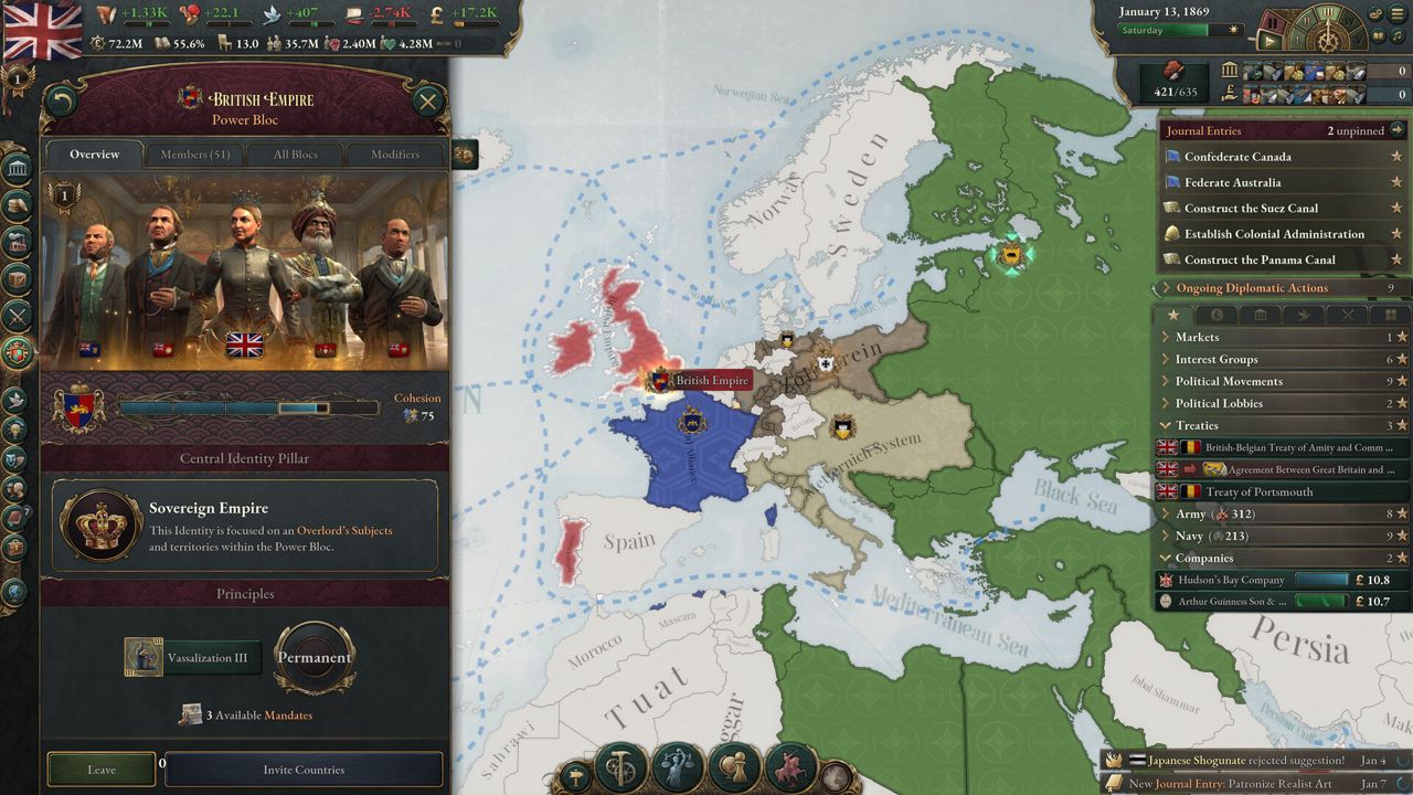 Victoria 3 ekran görüntüsü 0