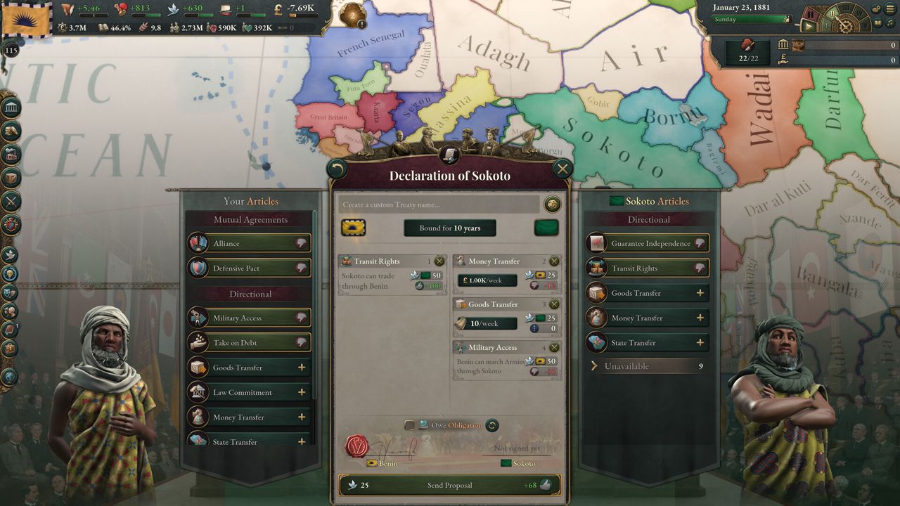 Victoria 3 ekran görüntüsü 2