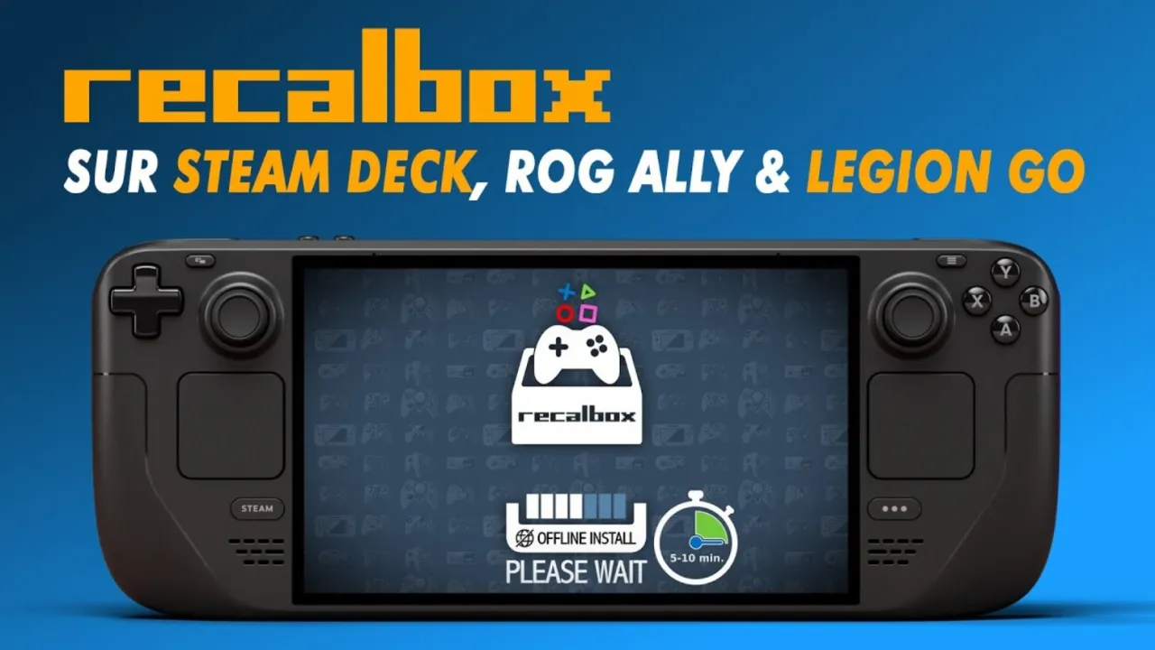 Steam Deck ve Recalbox Birleşimiyle Nostalji Taşınabilir Oluyor