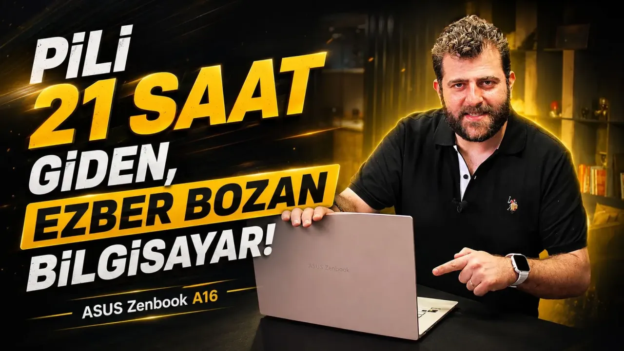 ASUS Zenbook A16: Snapdragon X2 Elite ile 21 Saat Pil Ömrü ve AI Devrimi