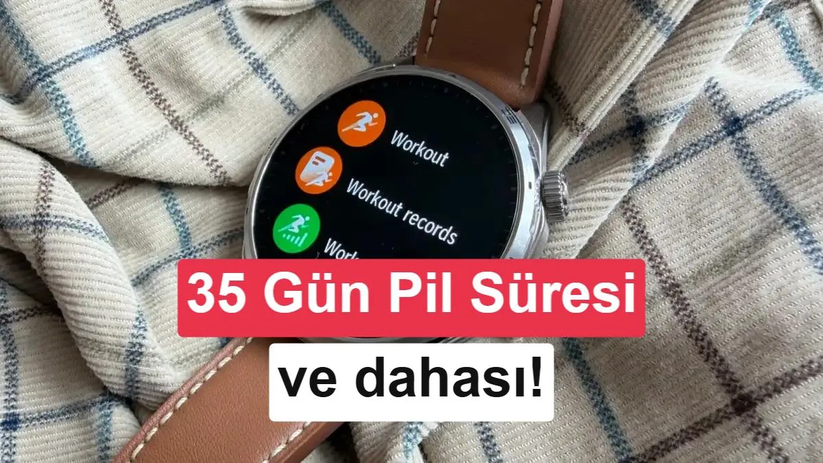 Honor Watch 6’da 35 Gün Pil Ömrü ve 3.000 Nit Ekran: Akıllı Saatte Yeni Dönem