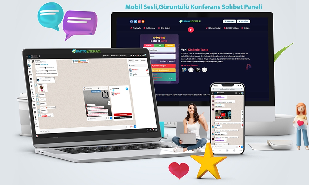 HTML5 Sohbet Teknolojisiyle Gerçek Zamanlı Radyo ve Görüntü Desteği