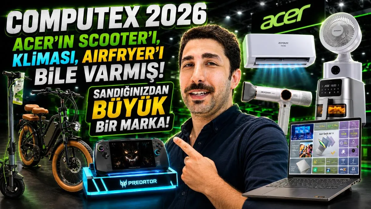 Acer, COMPUTEX 2026’da Akıllı Ev Çözümleriyle Sıradışı Bir Adım Attı