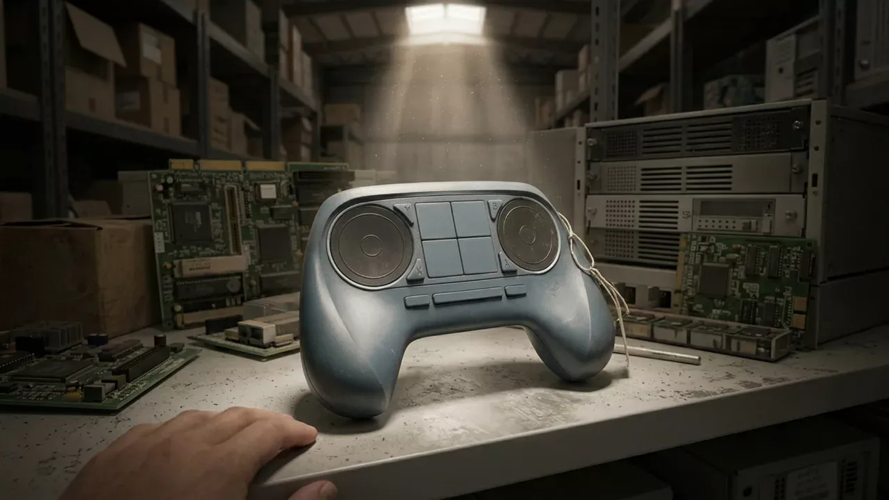Yıllar Sonra Ortaya Çıkan Nadir Steam Controller Prototipi 'Chell' Gözler Önünde