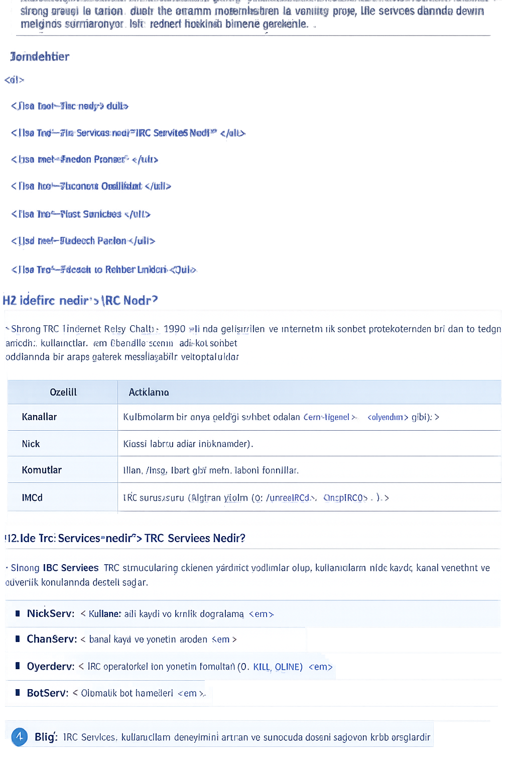 IRC Services Dünyasında Yeni Bir Soluk: ircdnext Projesi